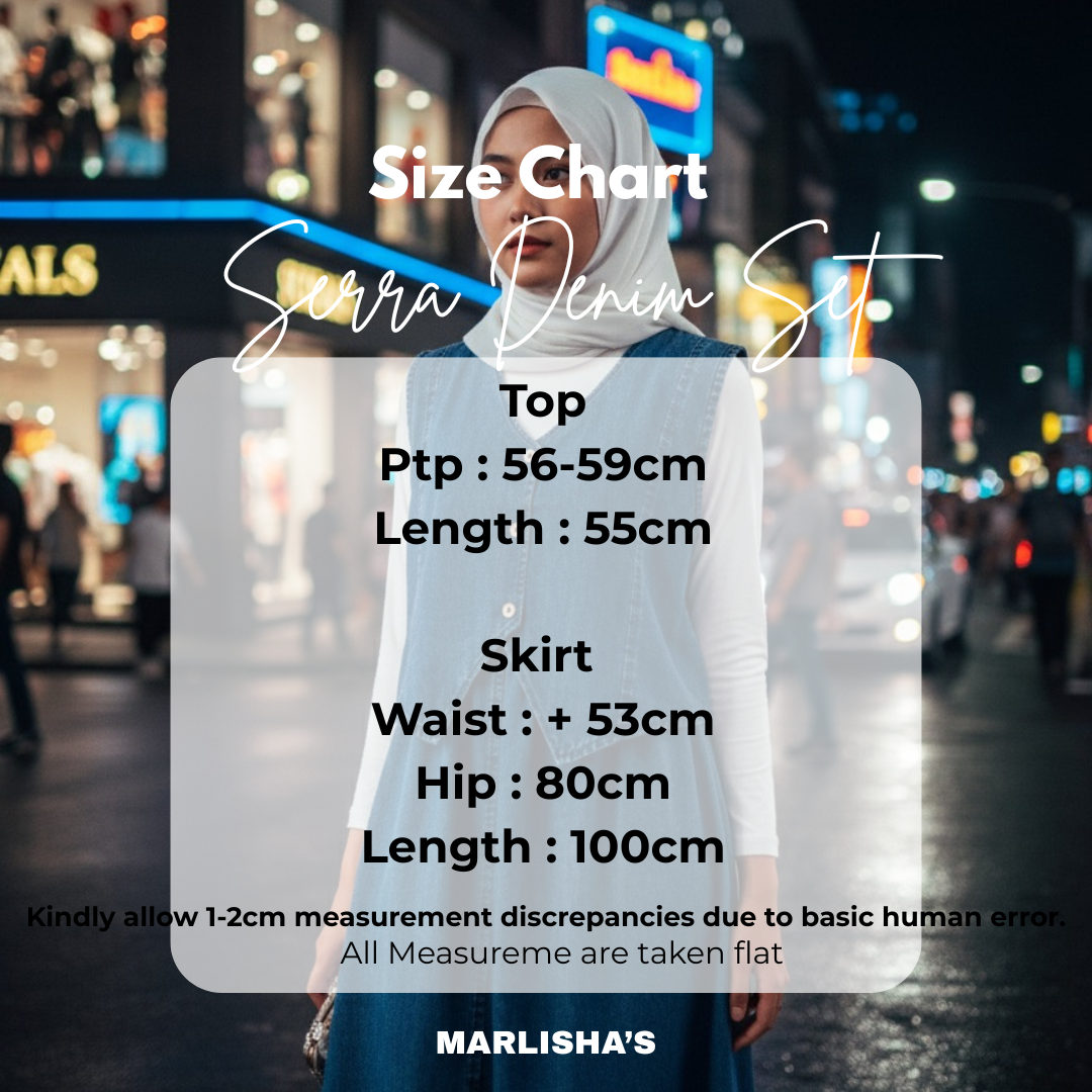 Serra Denim Set